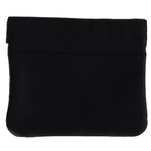 CTM Leather Squeeze Coin Change Pouch